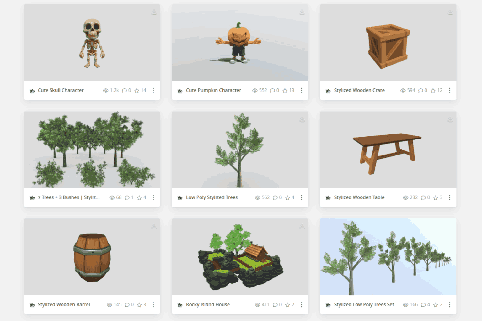 Game Assets By Yoo Game Art